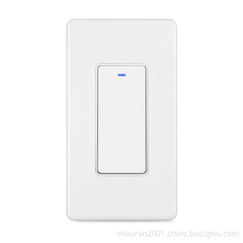 Tuya App Control US Smart Wifi Light Switch With Remote Control Compatible With Alexa Google Home Timing Function Smart Switch